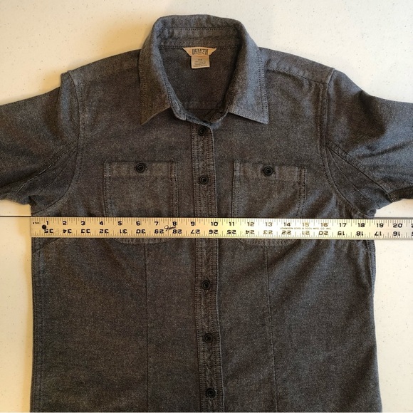 Duluth Trading Co Black Casual Button Down Shirt Size XS - Picture 3 of 6
